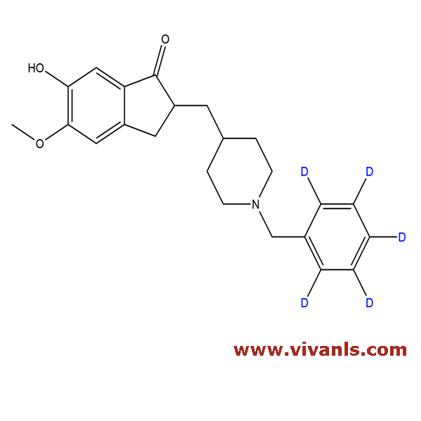 Stable Isotope Labeled Compounds-6-O-Desmethyl Donepezil-d5-1663651373.png